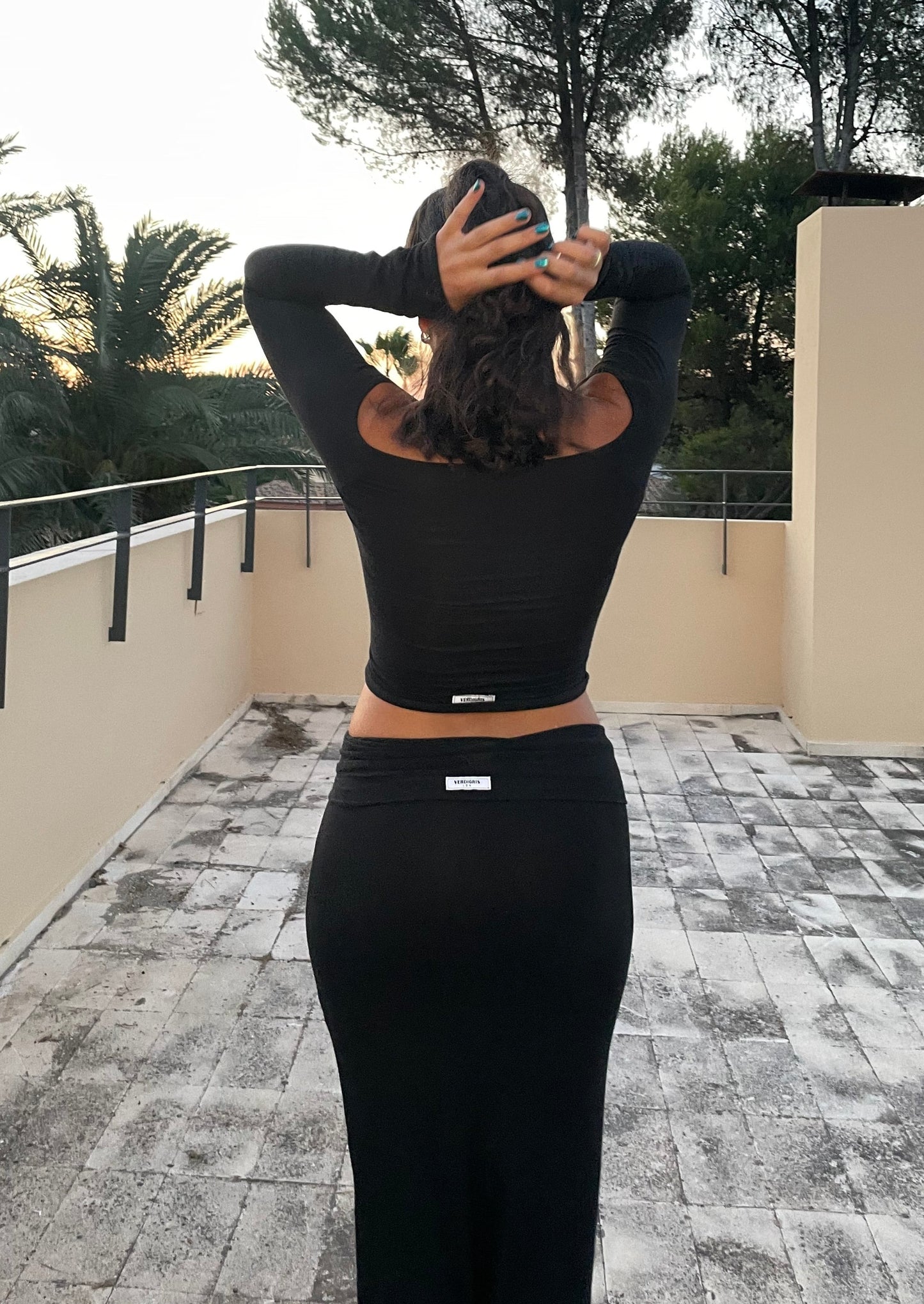 The Ebony Maxi Skirt